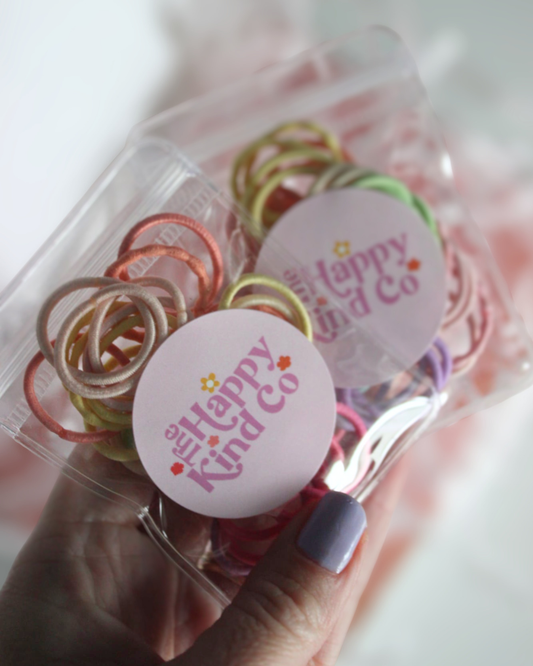 Pastel Party Mini Hairties