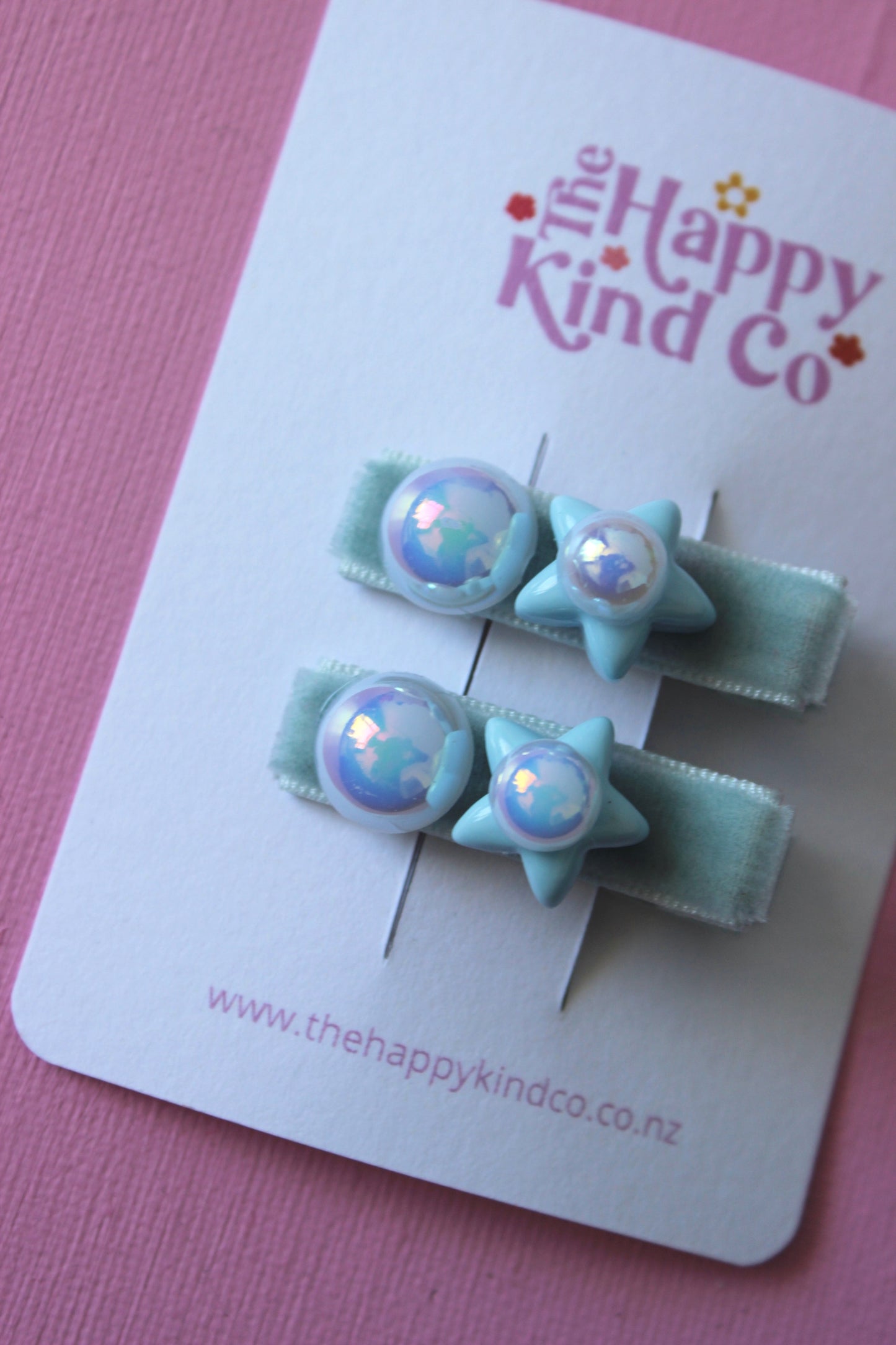 Pearly Sea Star Clips