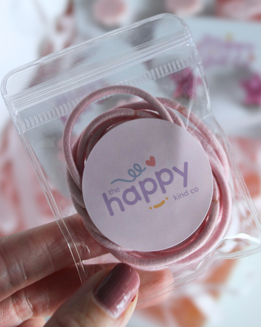 Blush Hairties 15 Pack