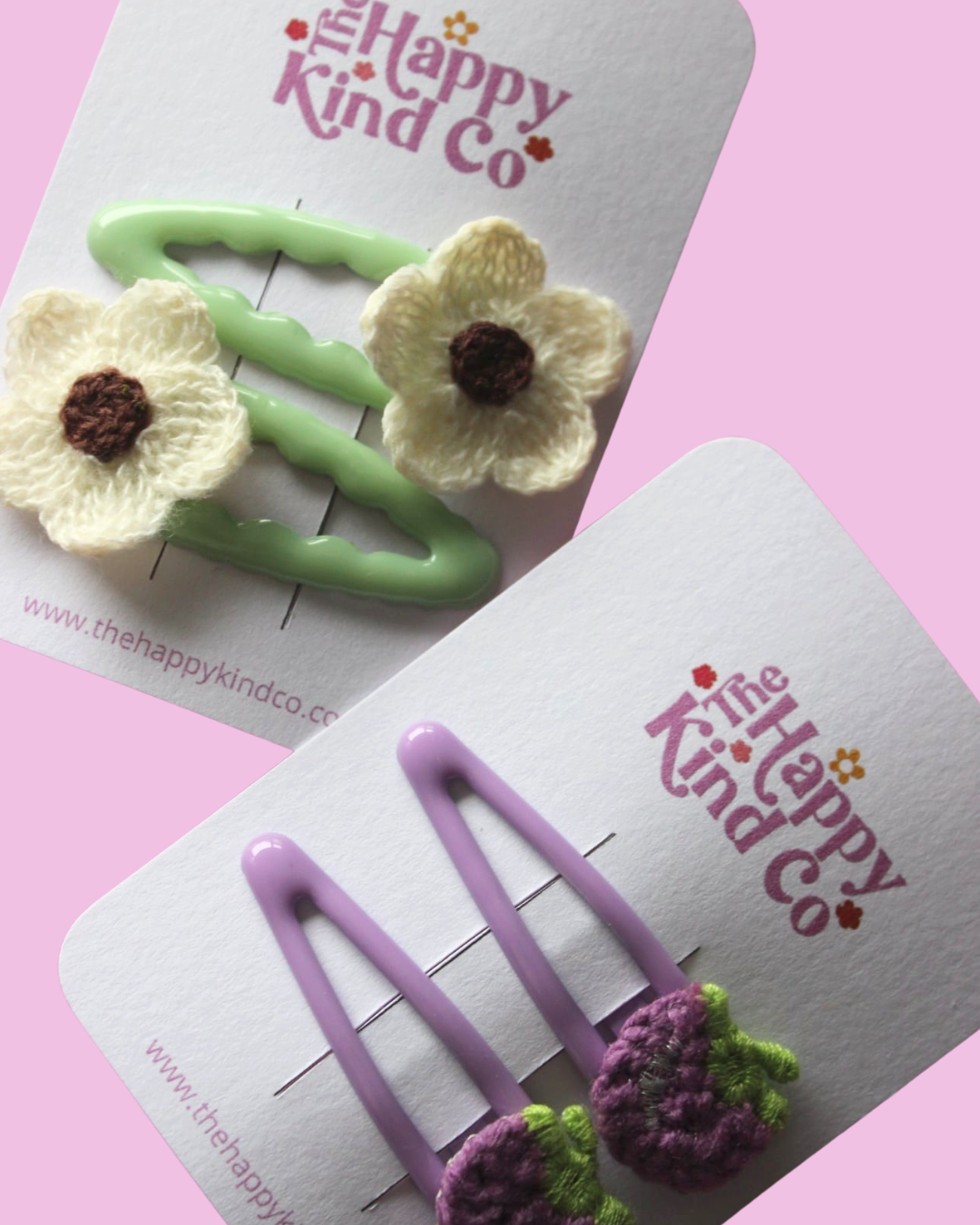 Wavy Olive Bloom Clips