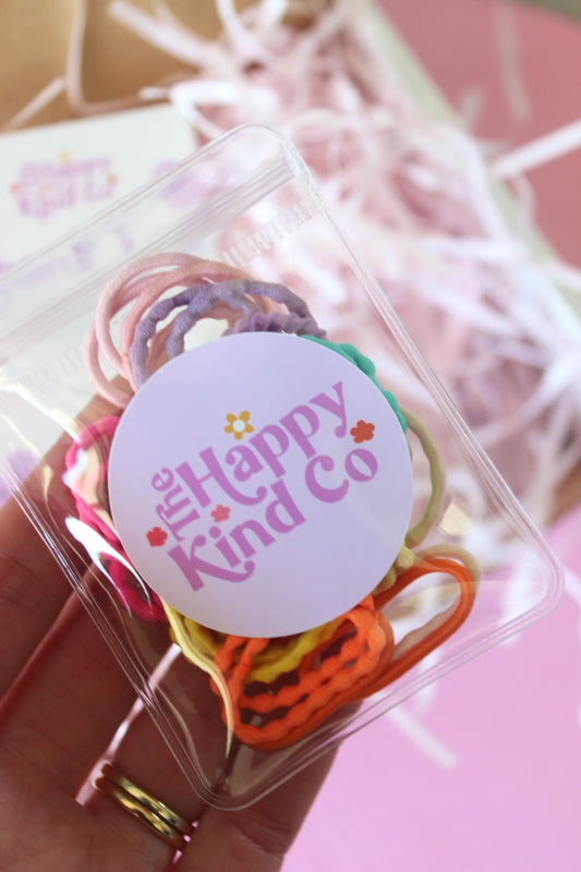 Toddler Party Hair Ties 30 Pack
