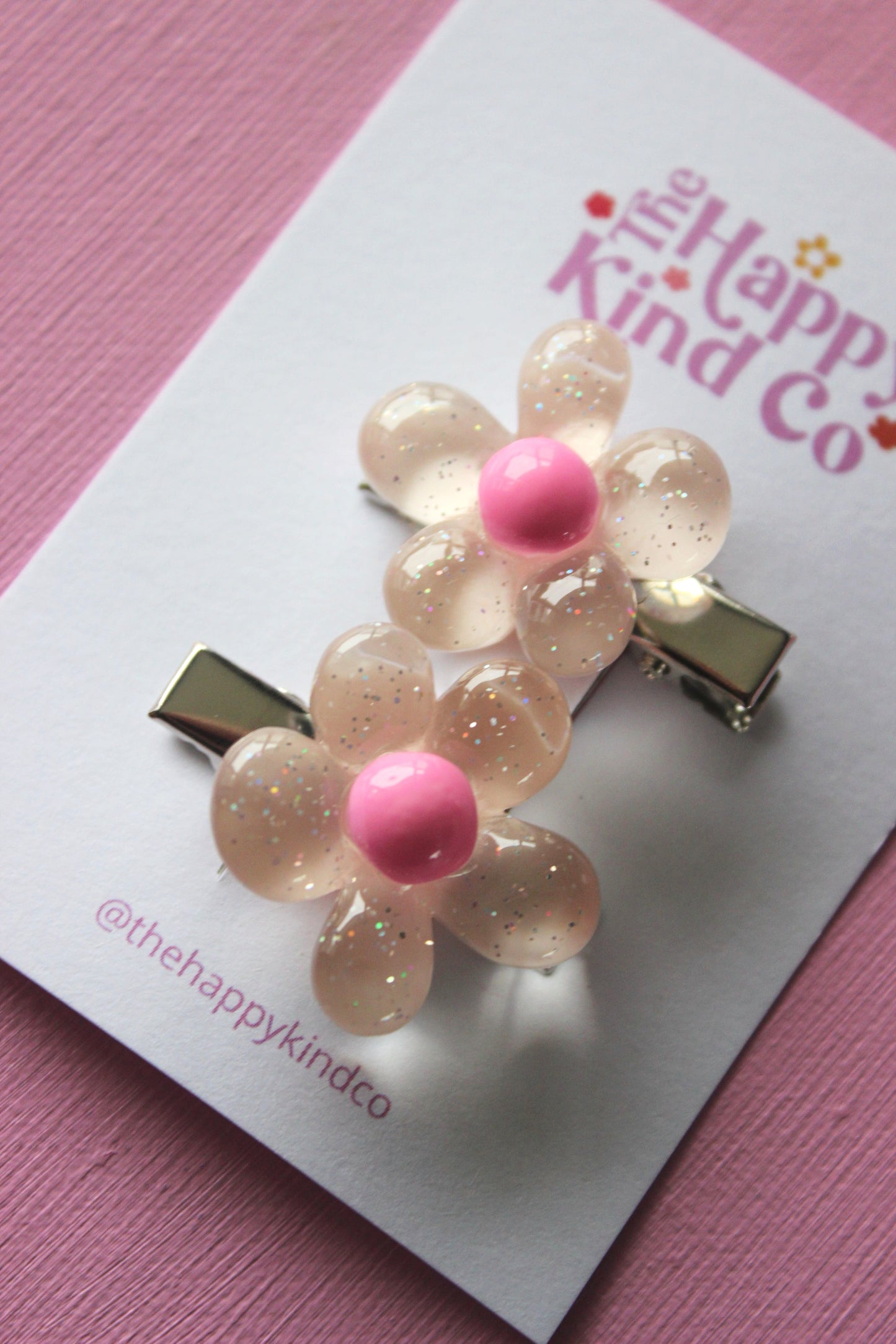 Flower Pop Clips - Candy