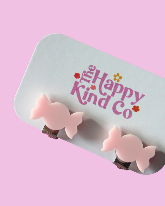 Candy Clip On Earrings