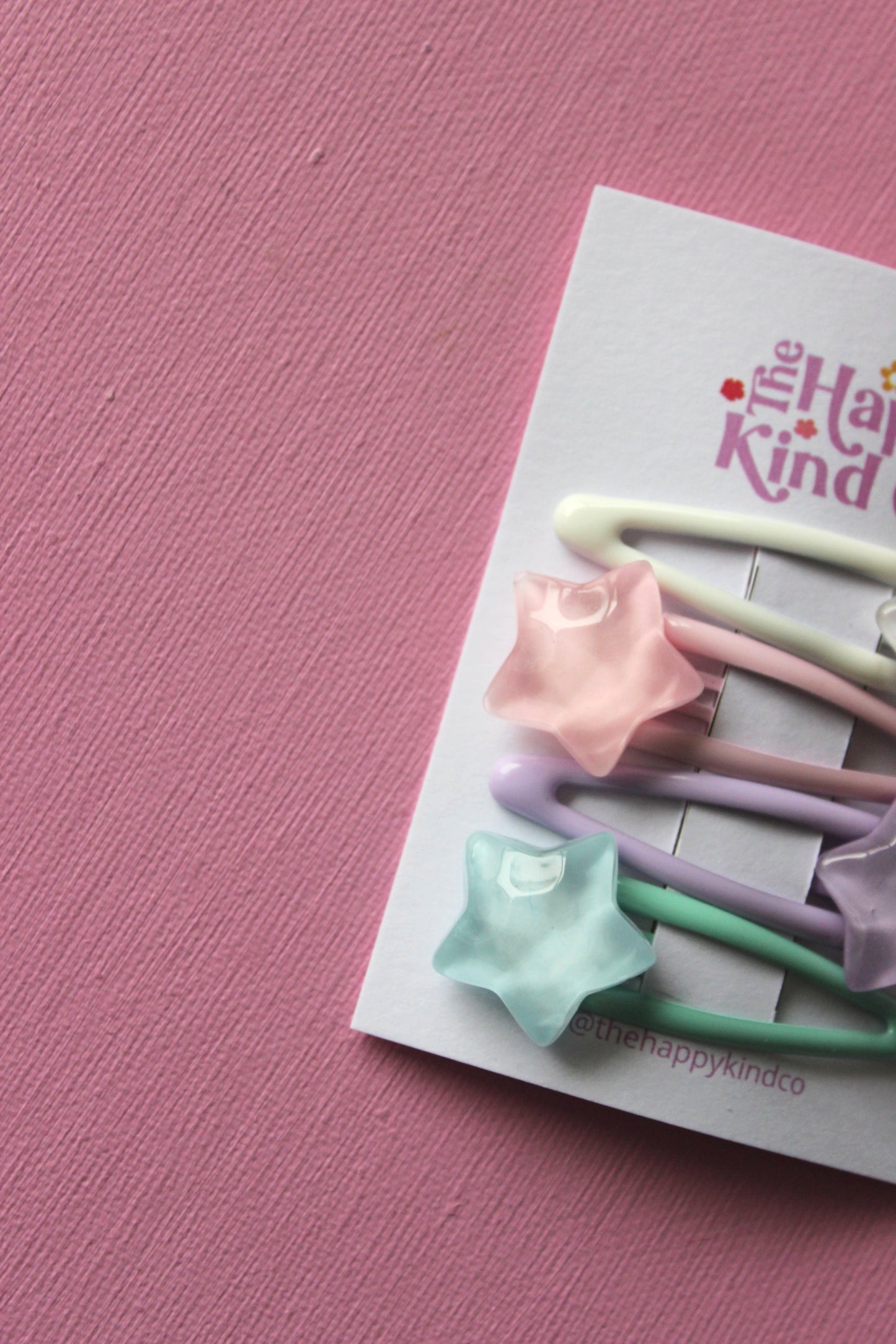Pastel Star Combo Clips