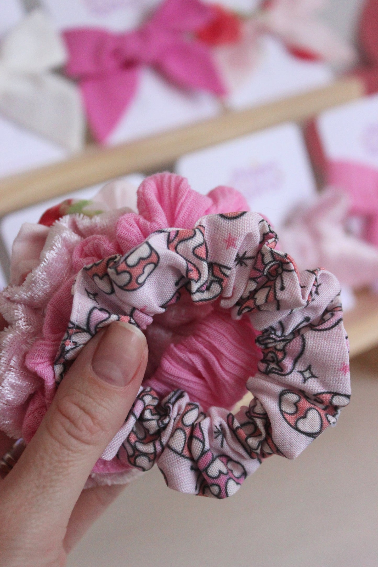 Deluxe Groovy Butterflies Toddler Scrunchie