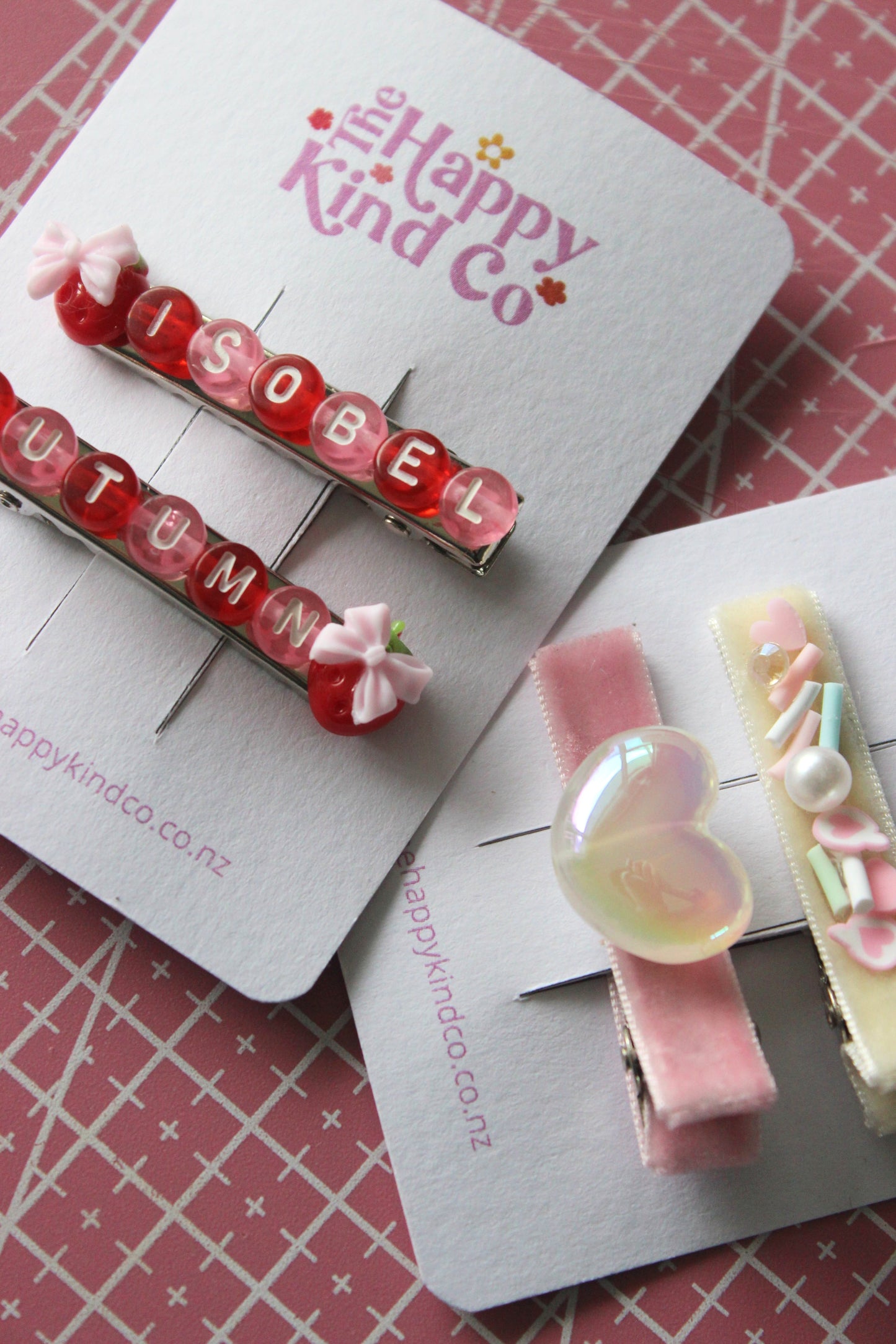 Dreamy Creamy Heart Clips
