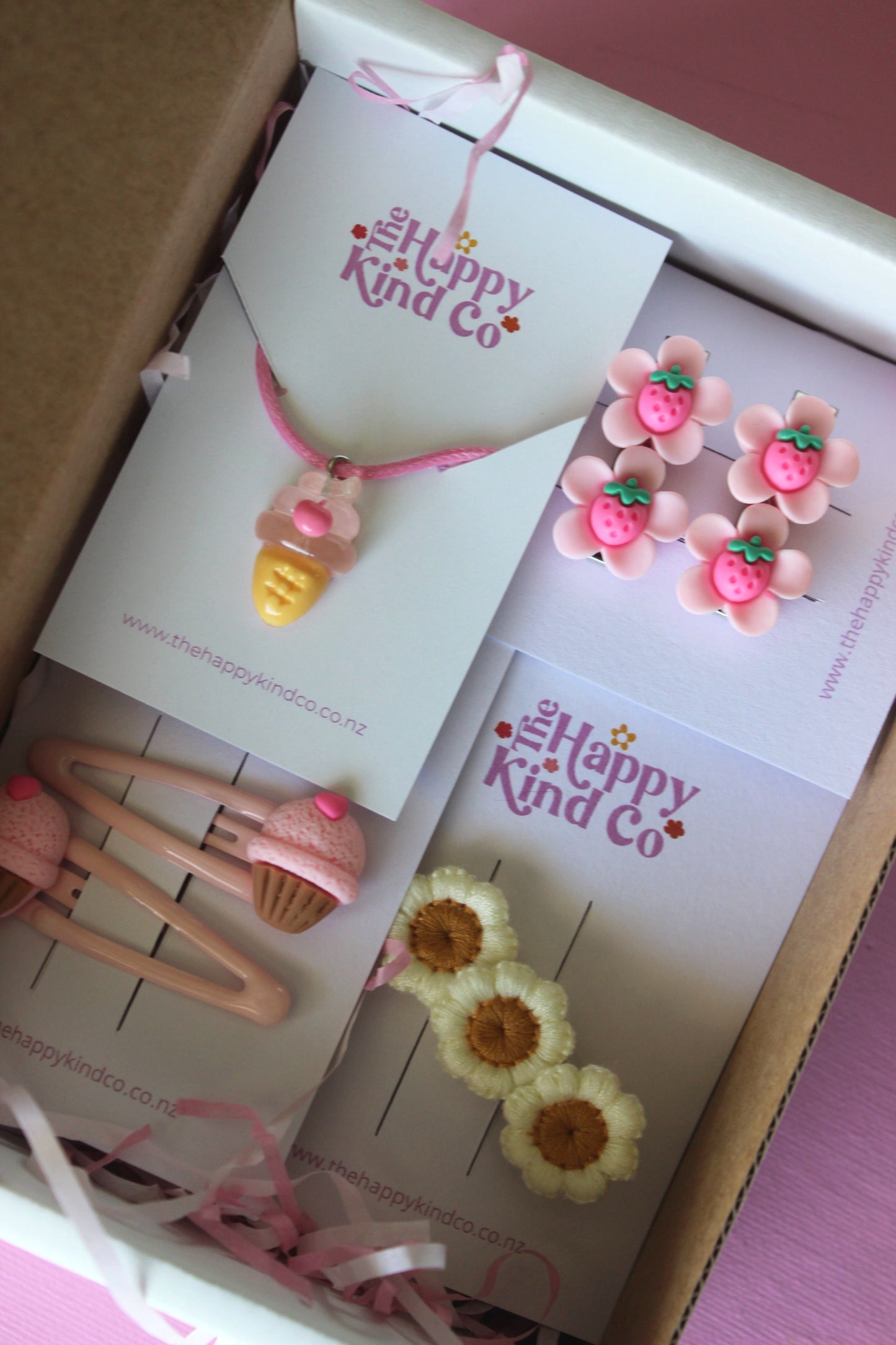 Berry Bloom Clips