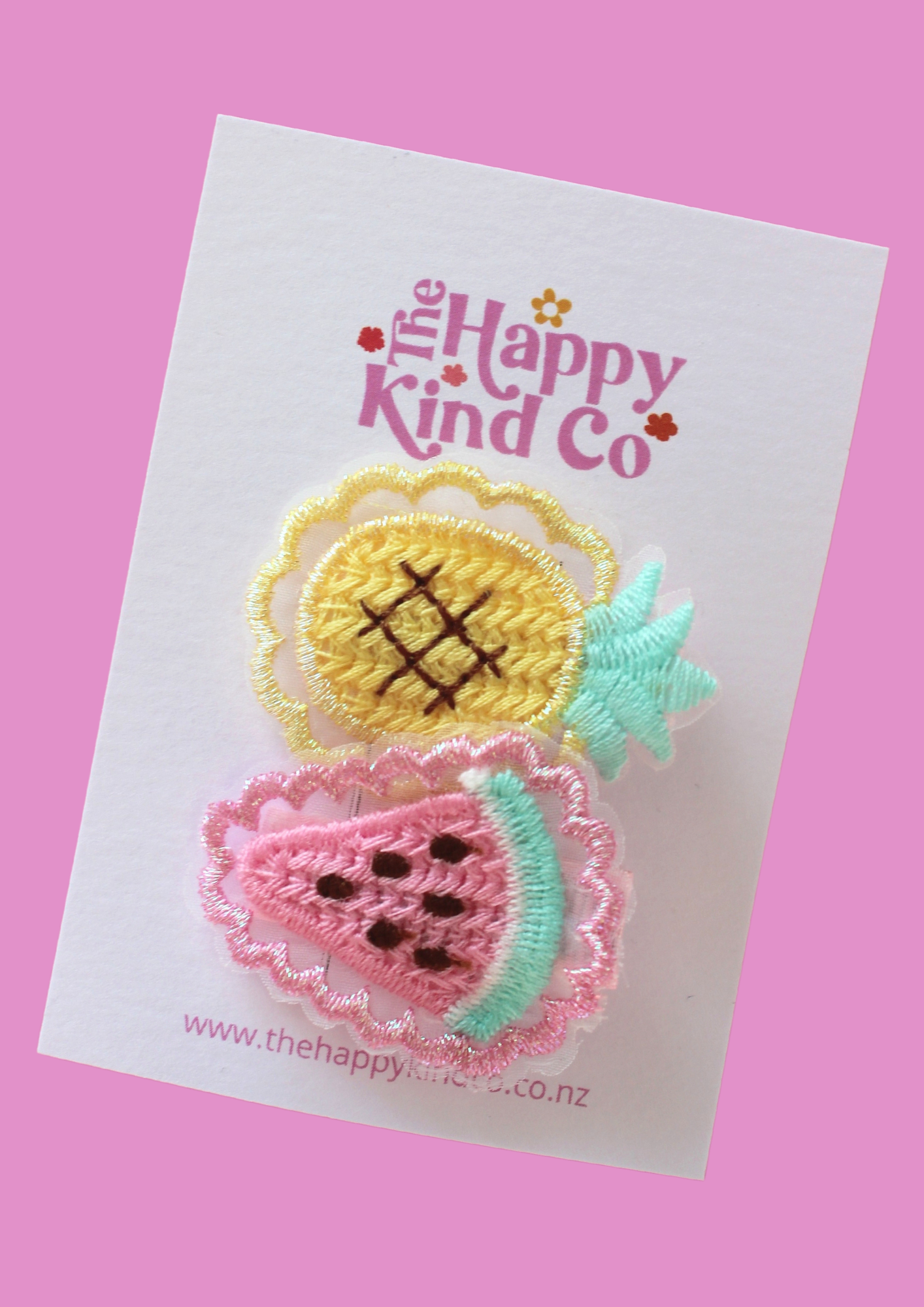 Fruity Frill Clips
