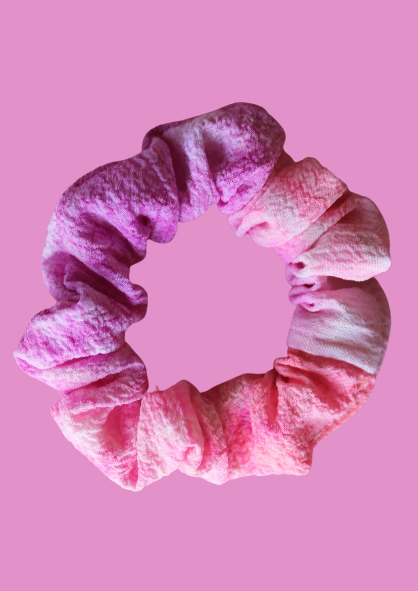 Summer Sunset Tie Dye Toddler Scrunchie