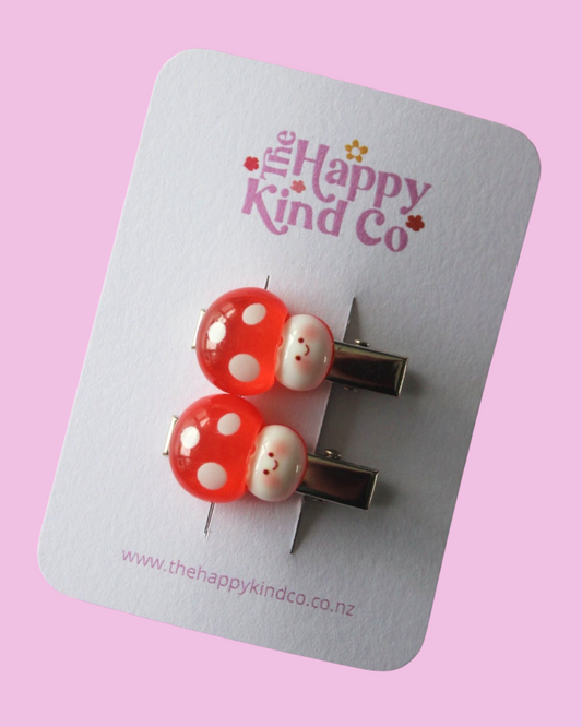 Magical Mushroom Clips
