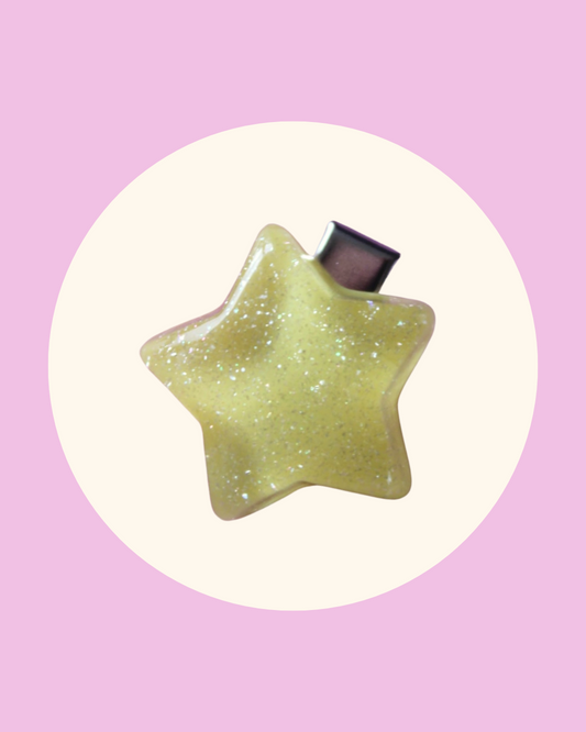 Sunshine Glitter Star Clip Pop
