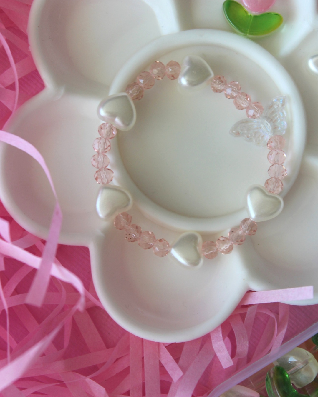 Pastel Heart Bracelet