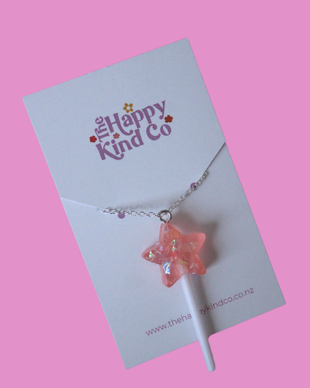 Lollipop Star Necklace