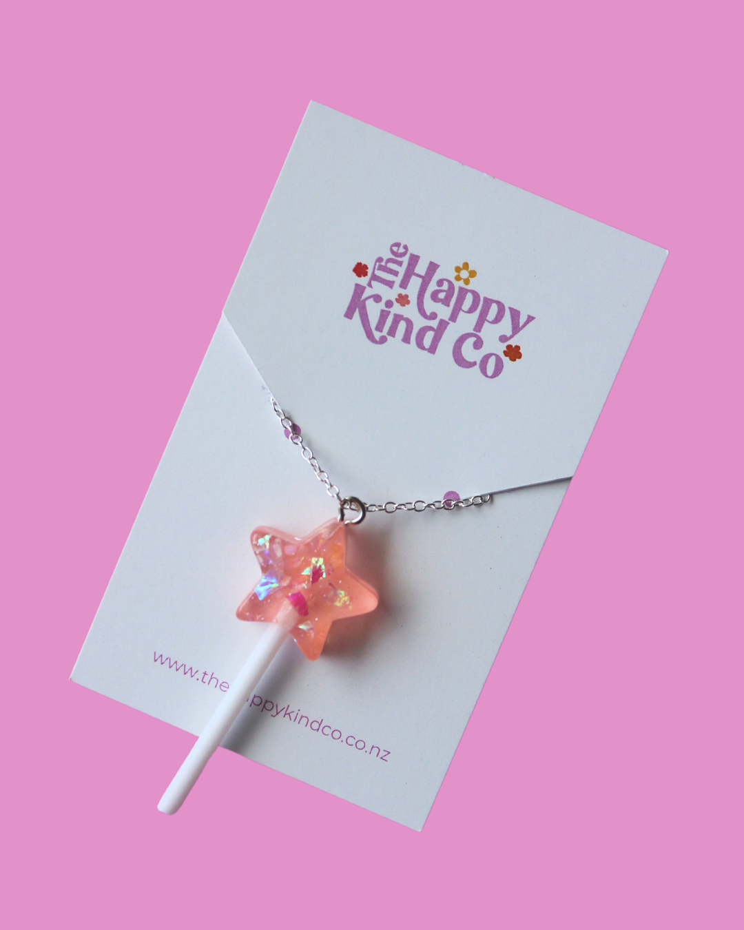 Lollipop Star Necklace