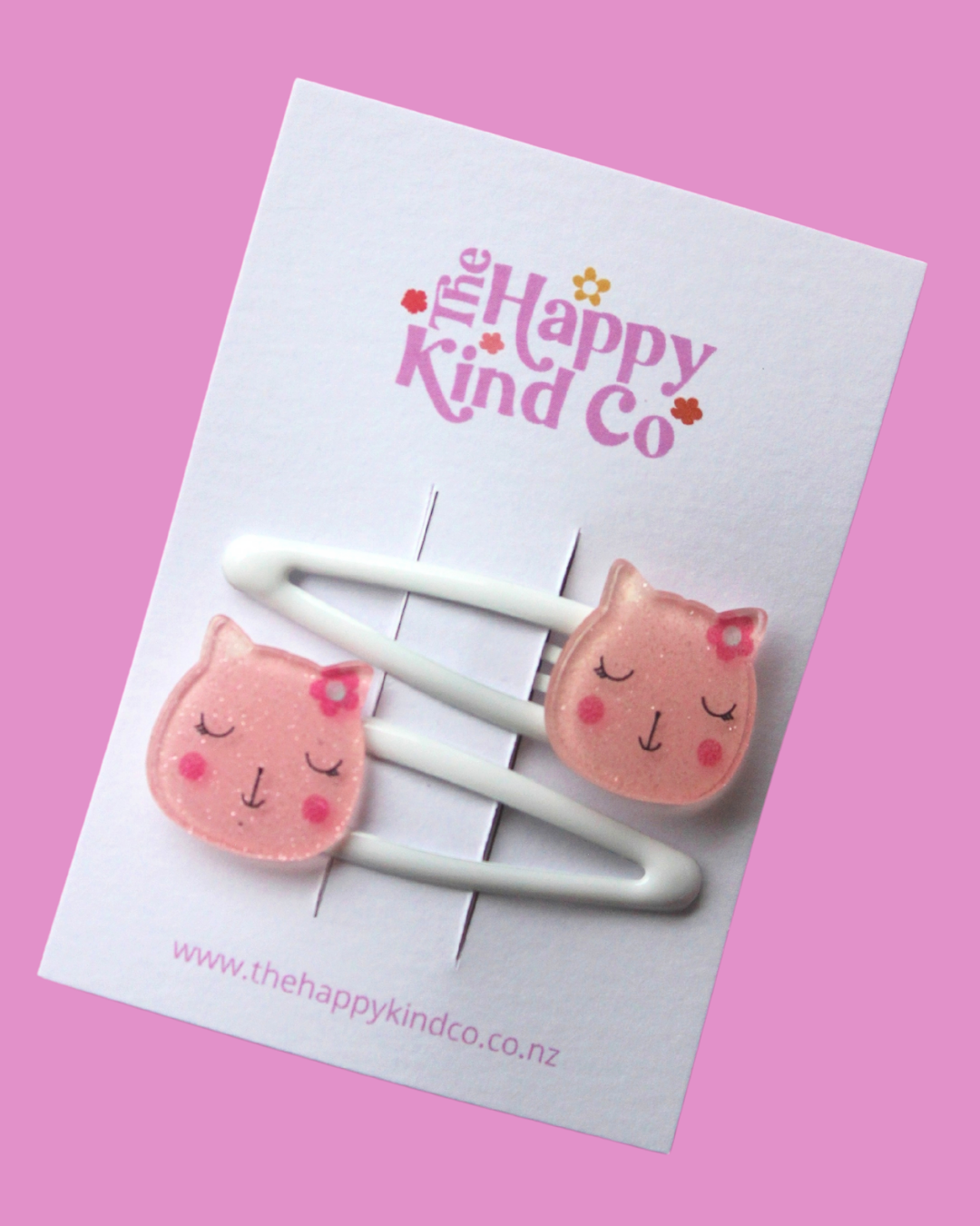 Glitter Kitties Clips