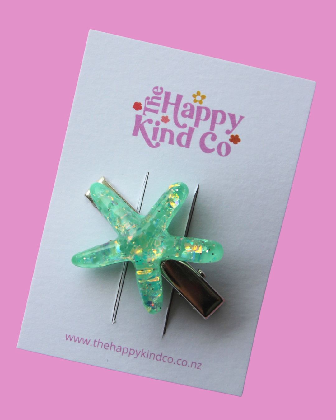 Shiny Sea Star Clip Seaweed