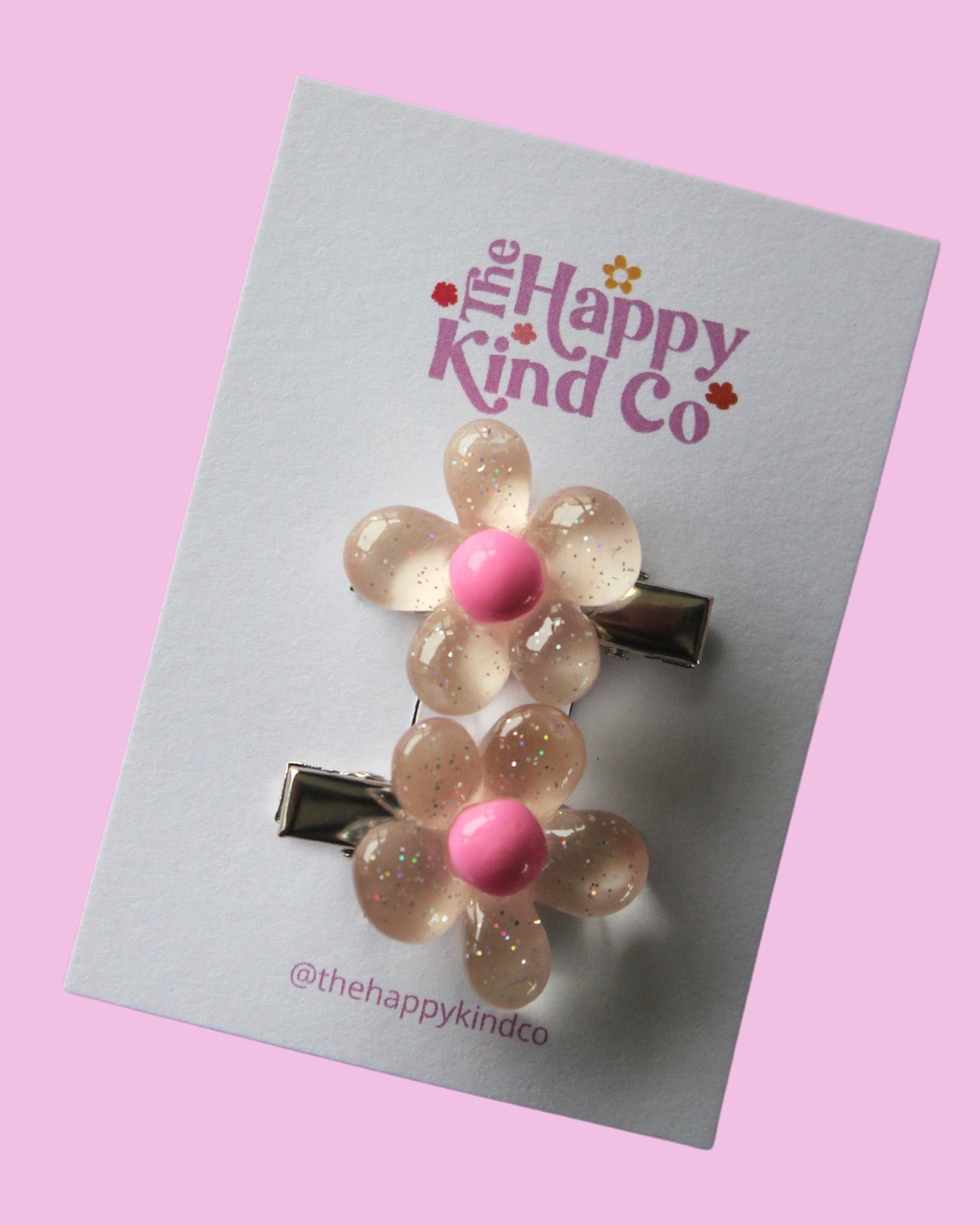 Flower Pop Clips - Candy
