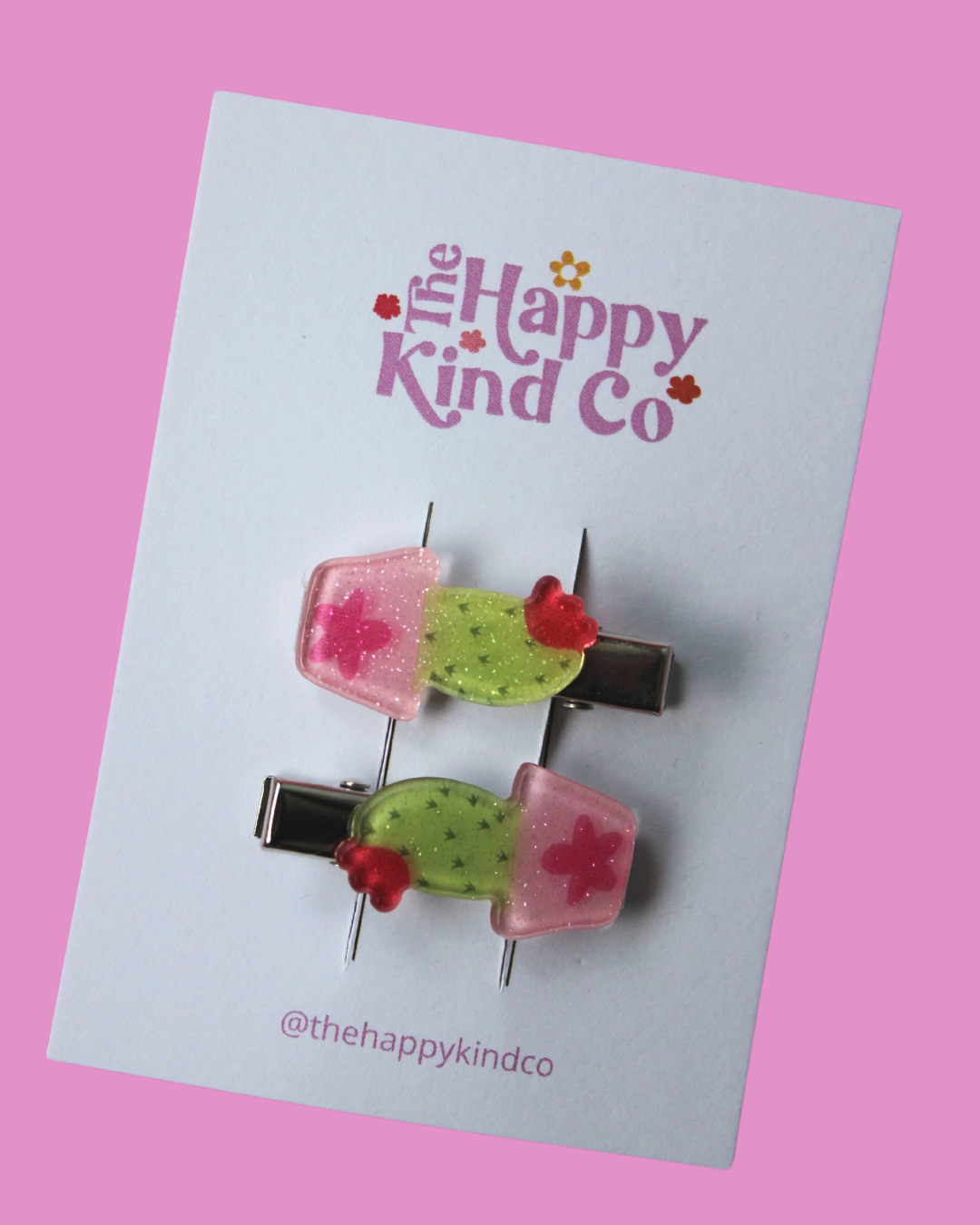 Toddler Cactus Clips