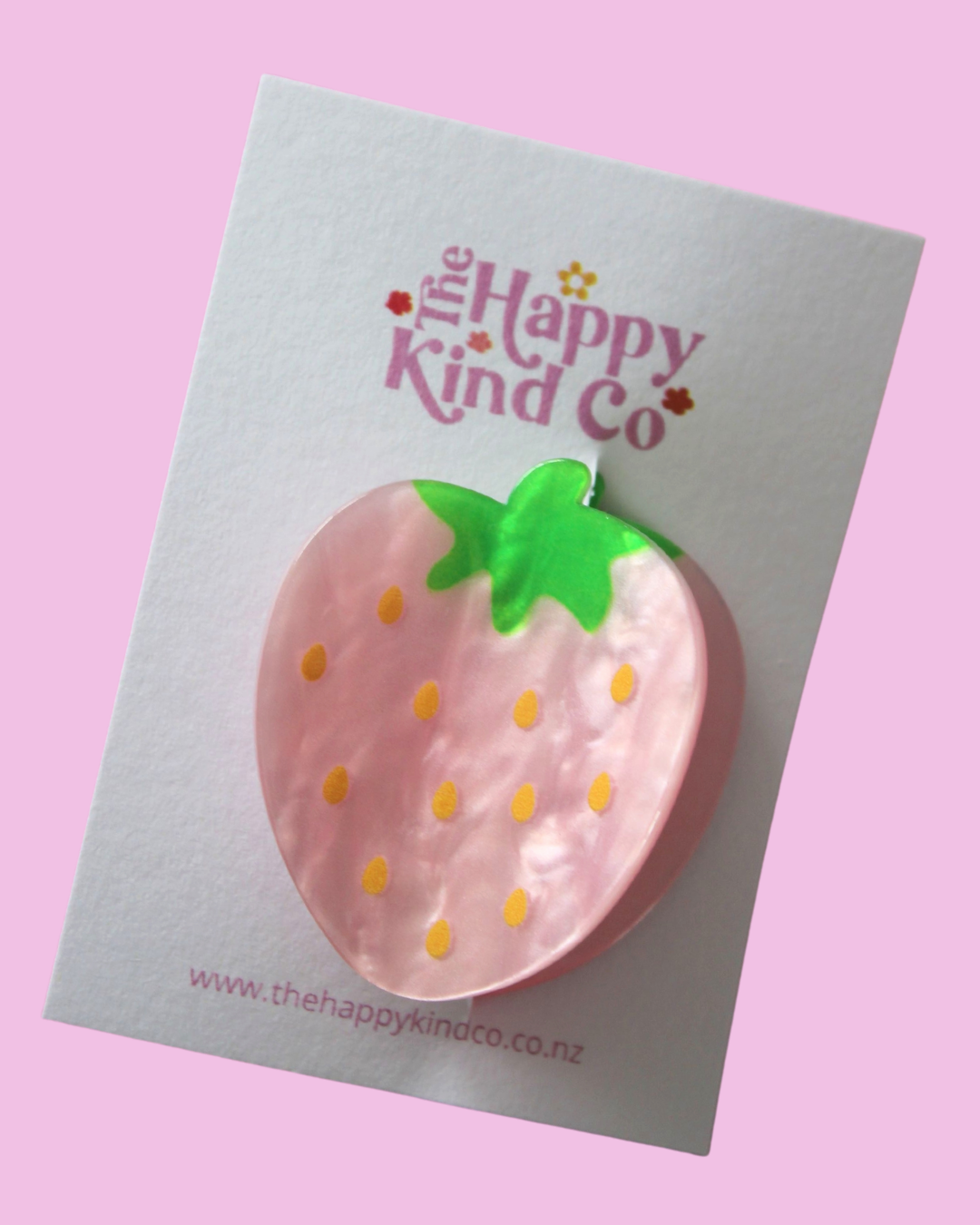 Berry Sweet Toddler Claw Clip