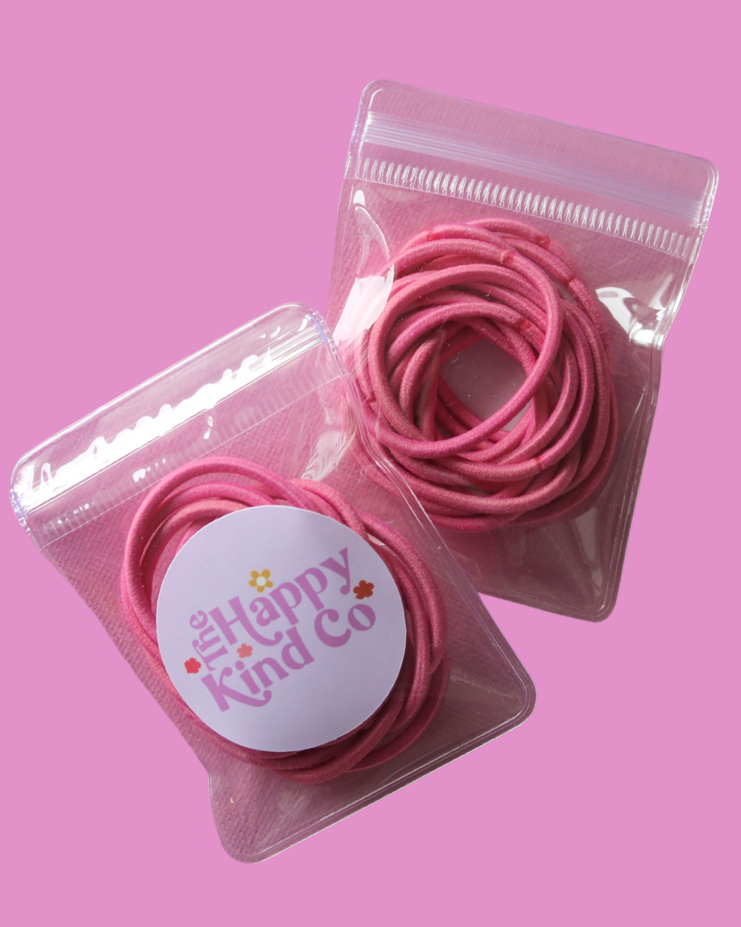 Thick Hair Ties 15 Pk - Berry