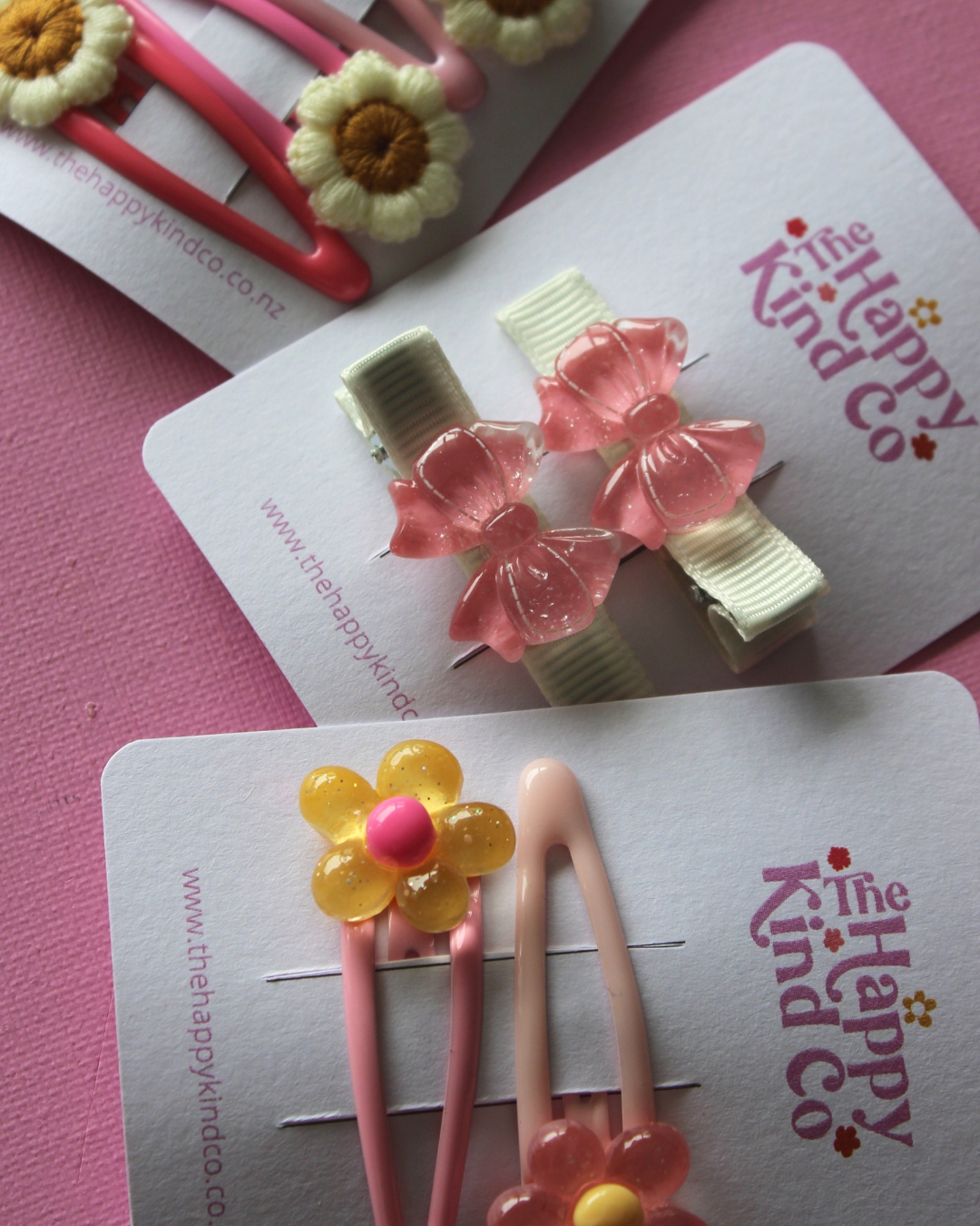 Dreamy Ballet Bow Clips