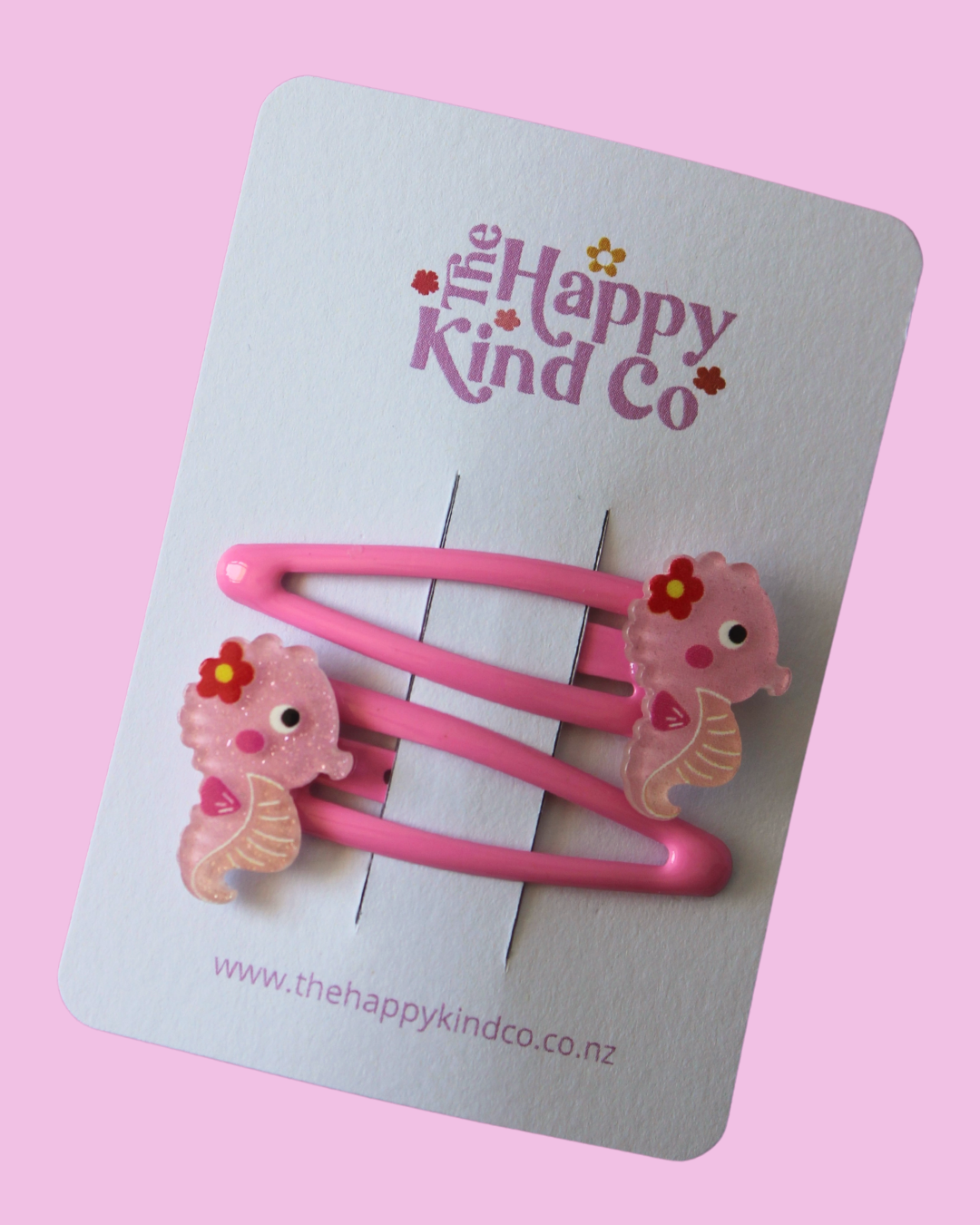 Tropical Seahorse Clips 2 Pack