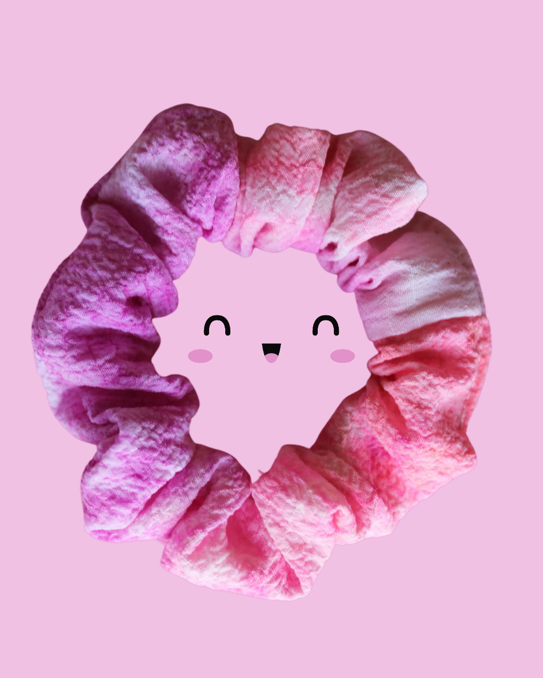 Summer Sunset Tie Dye Toddler Scrunchie