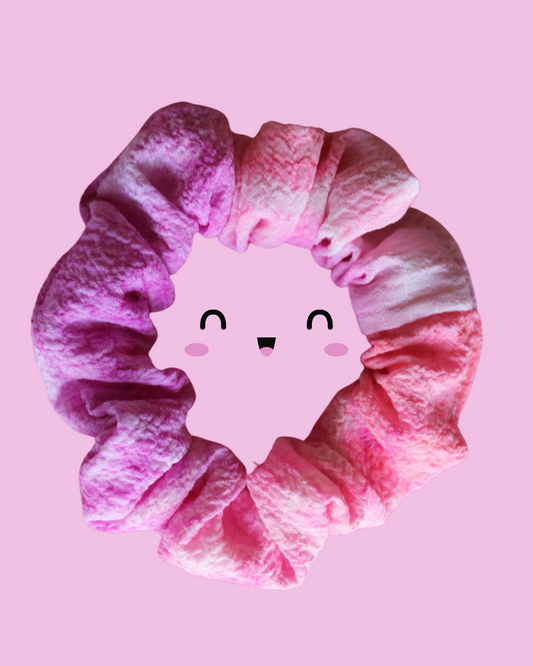 Summer Sunset Tie Dye Toddler Scrunchie