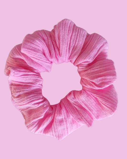 Deluxe Candyfloss Cheesecloth Scrunchie
