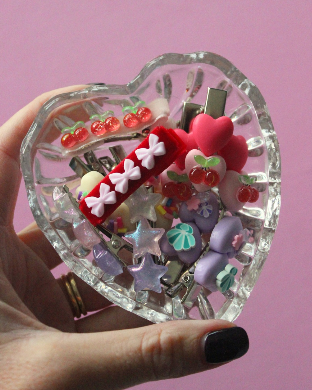 Heart Stopper Clips - Mermaid Treasure