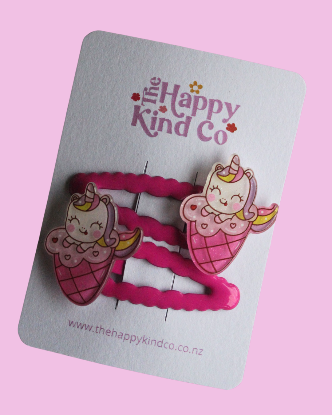 Wavy Unicorn Clips - Dreamy Ice Creamy