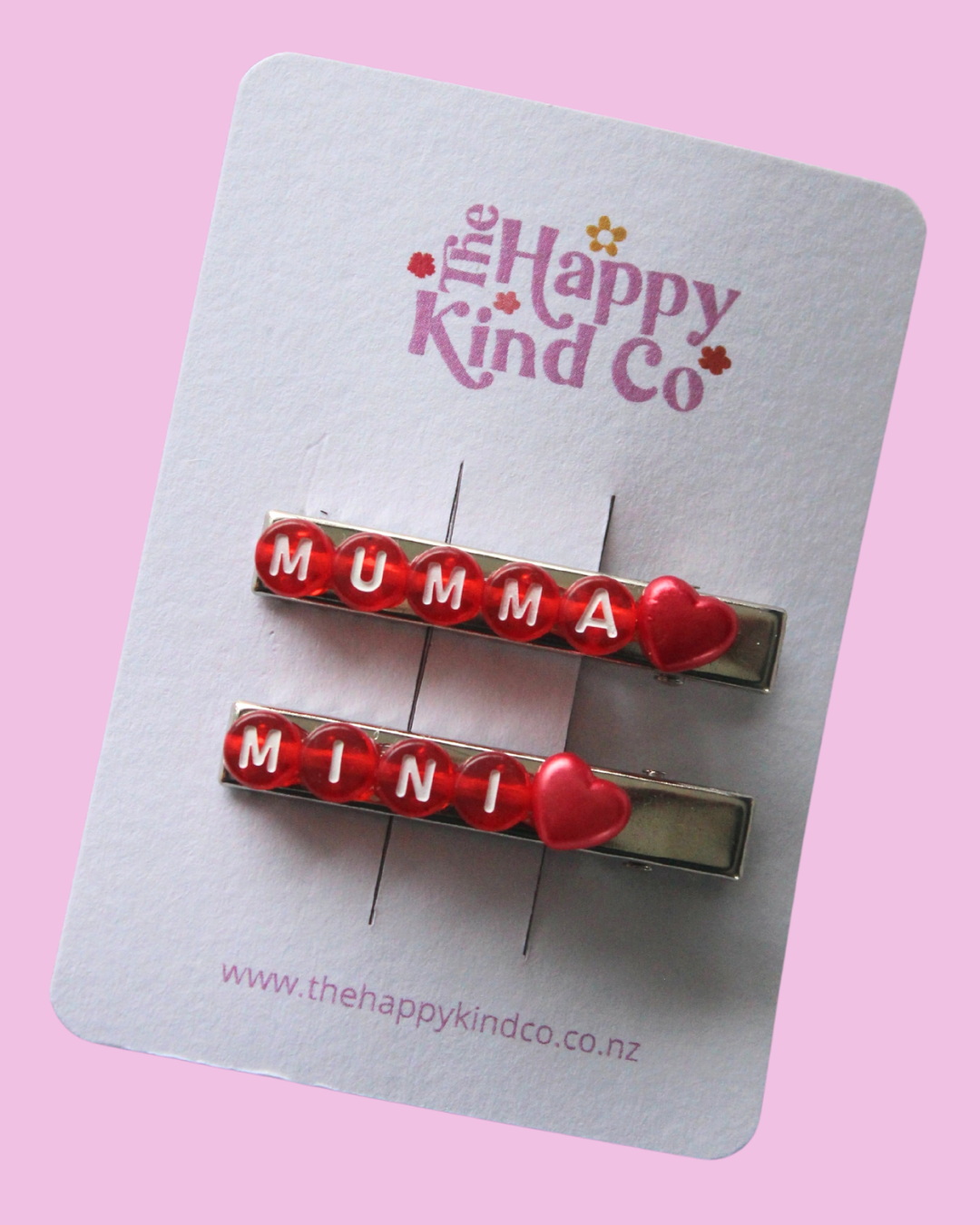 Mumma + Mini Clips - Ruby