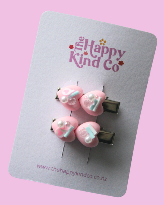 Heart Stopper Clips - Love Bubbles