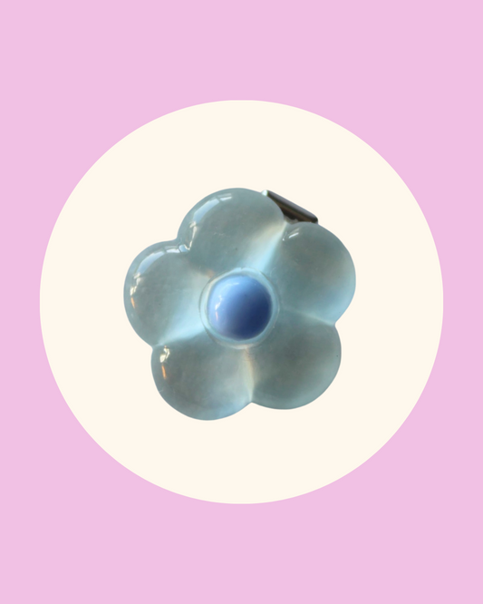 Sky Jelly Flower Clip Pop