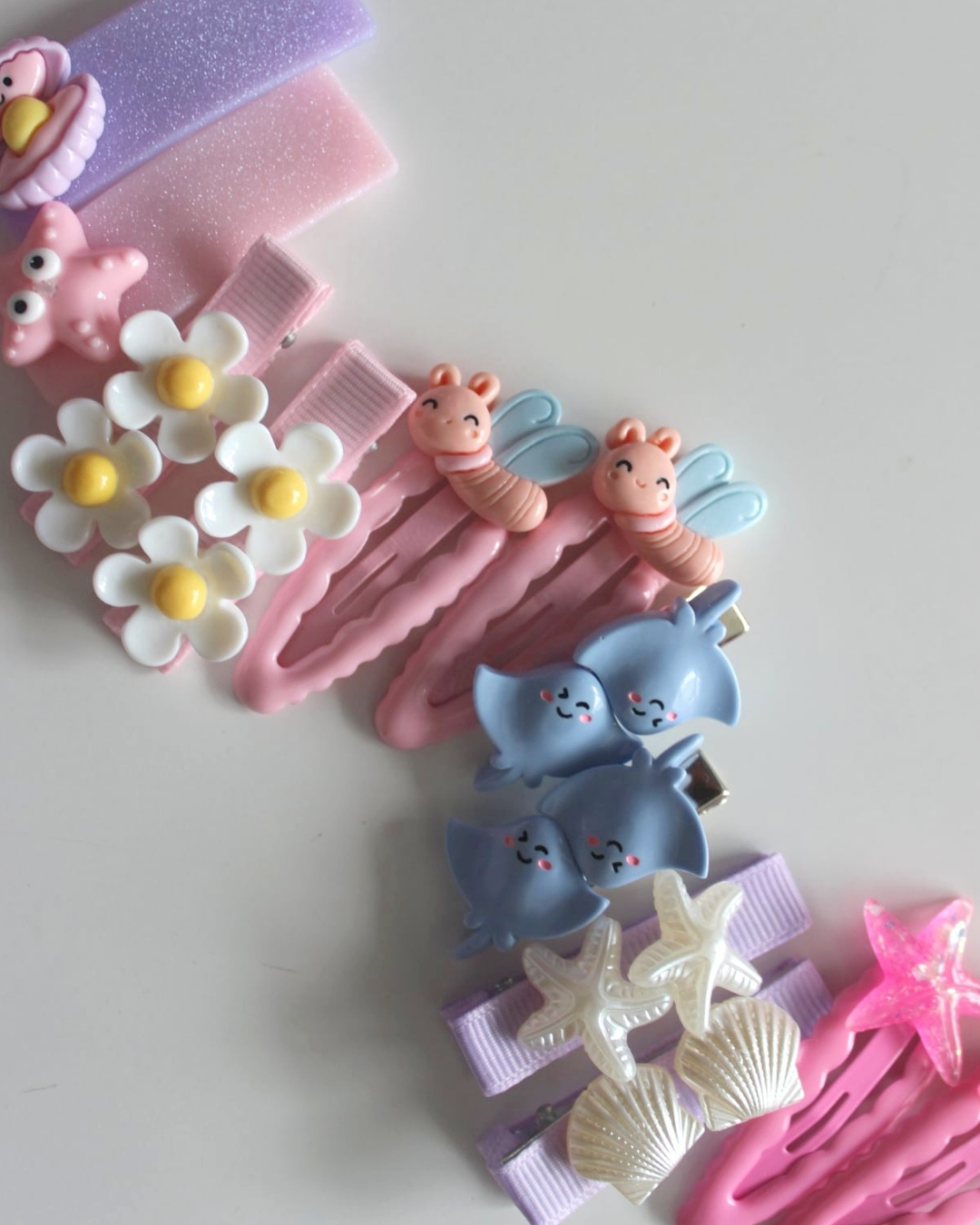 Seashell Treasure Clips