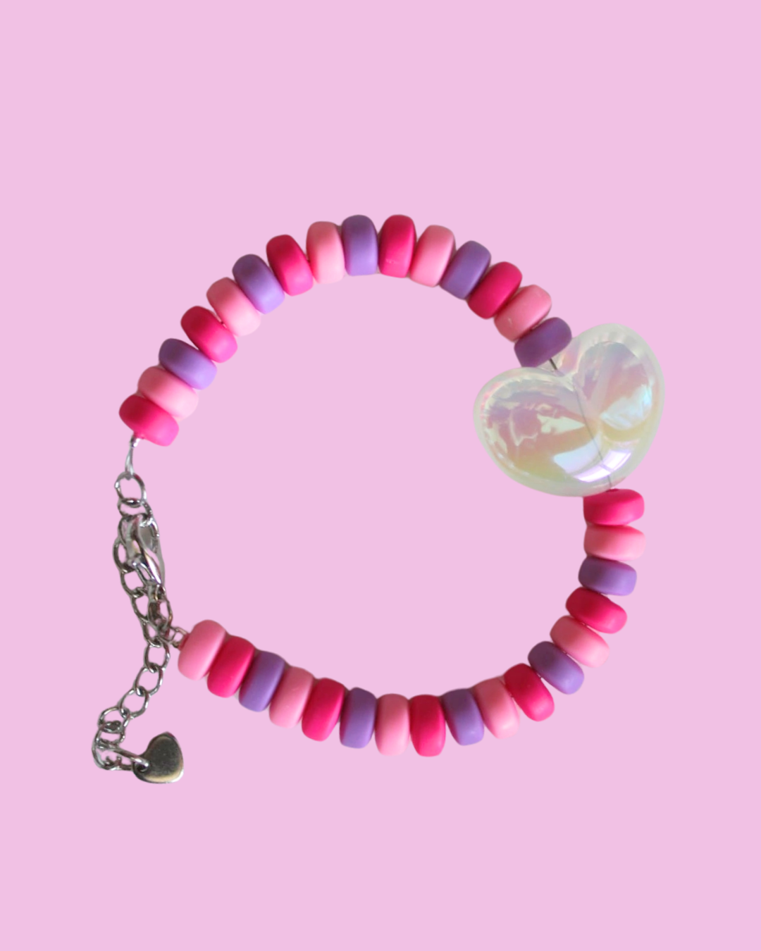 Candy Bubble Heart Bracelet