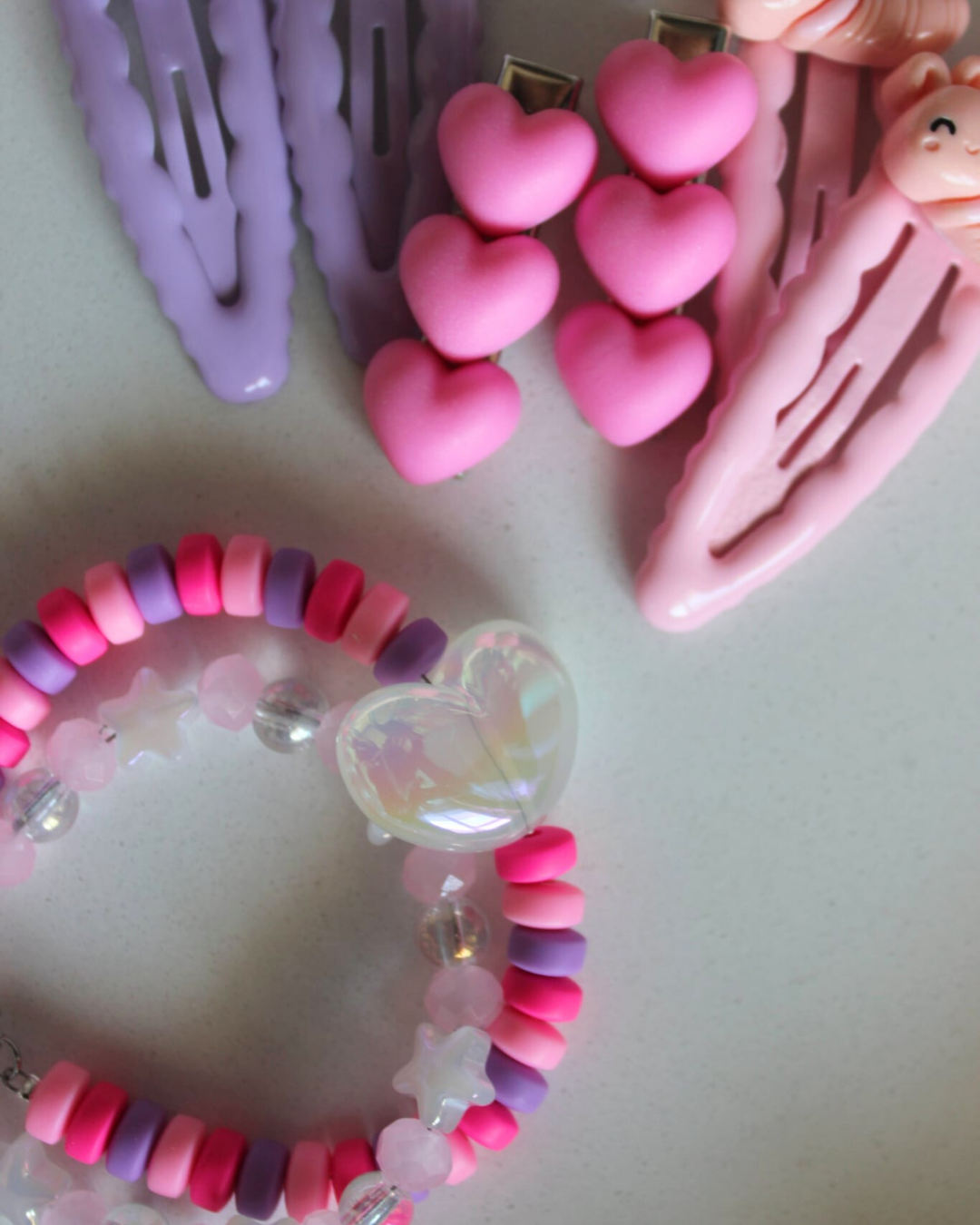 Candy Bubble Heart Bracelet