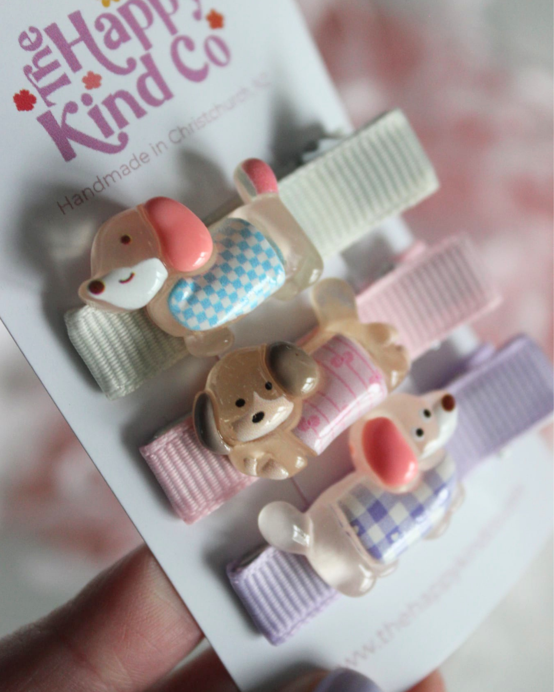 Pastel Pup Combo Clips (3 Pack)