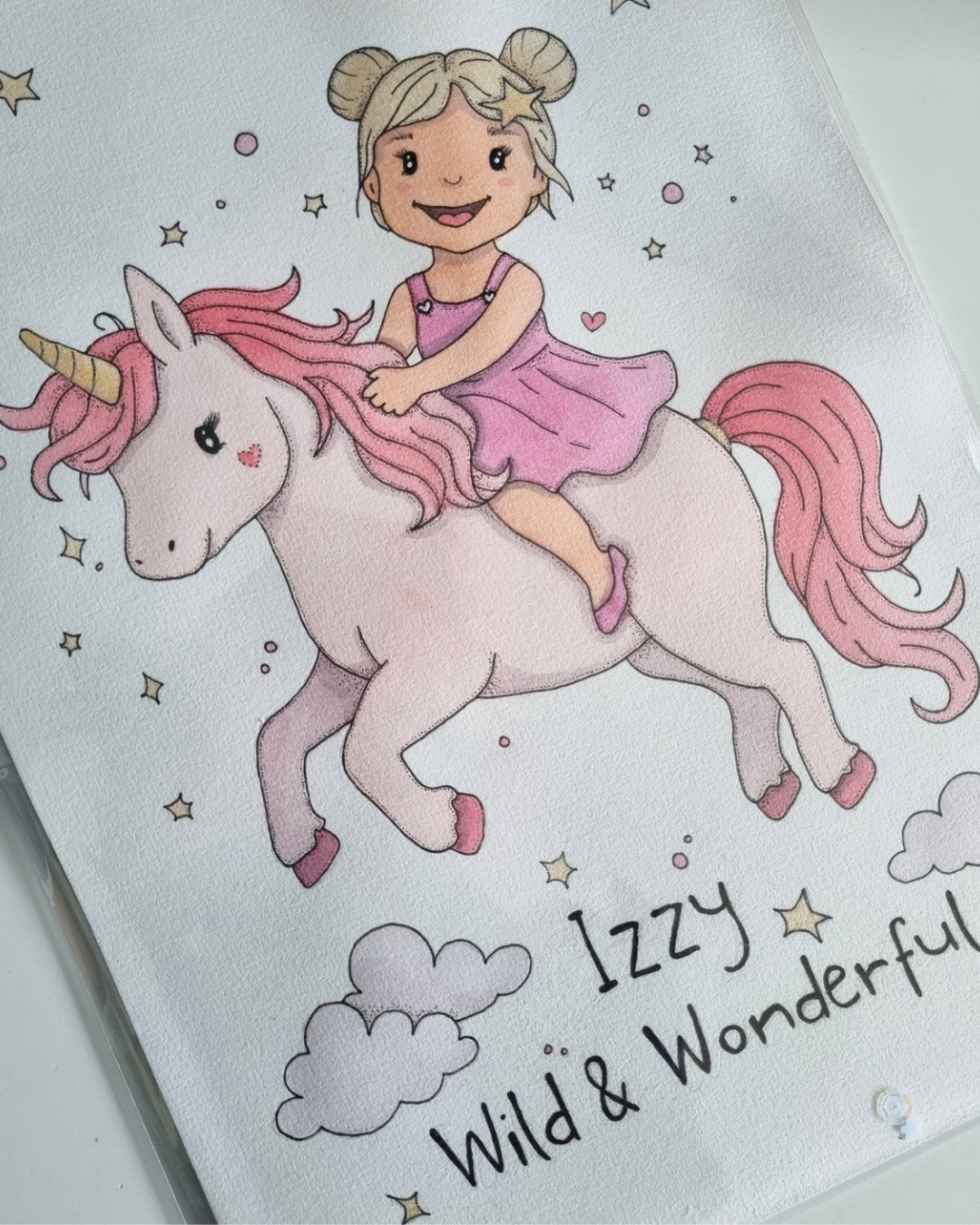 Unicorn Rider Portrait