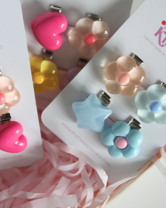Peachy Blue Crush Clip Pops
