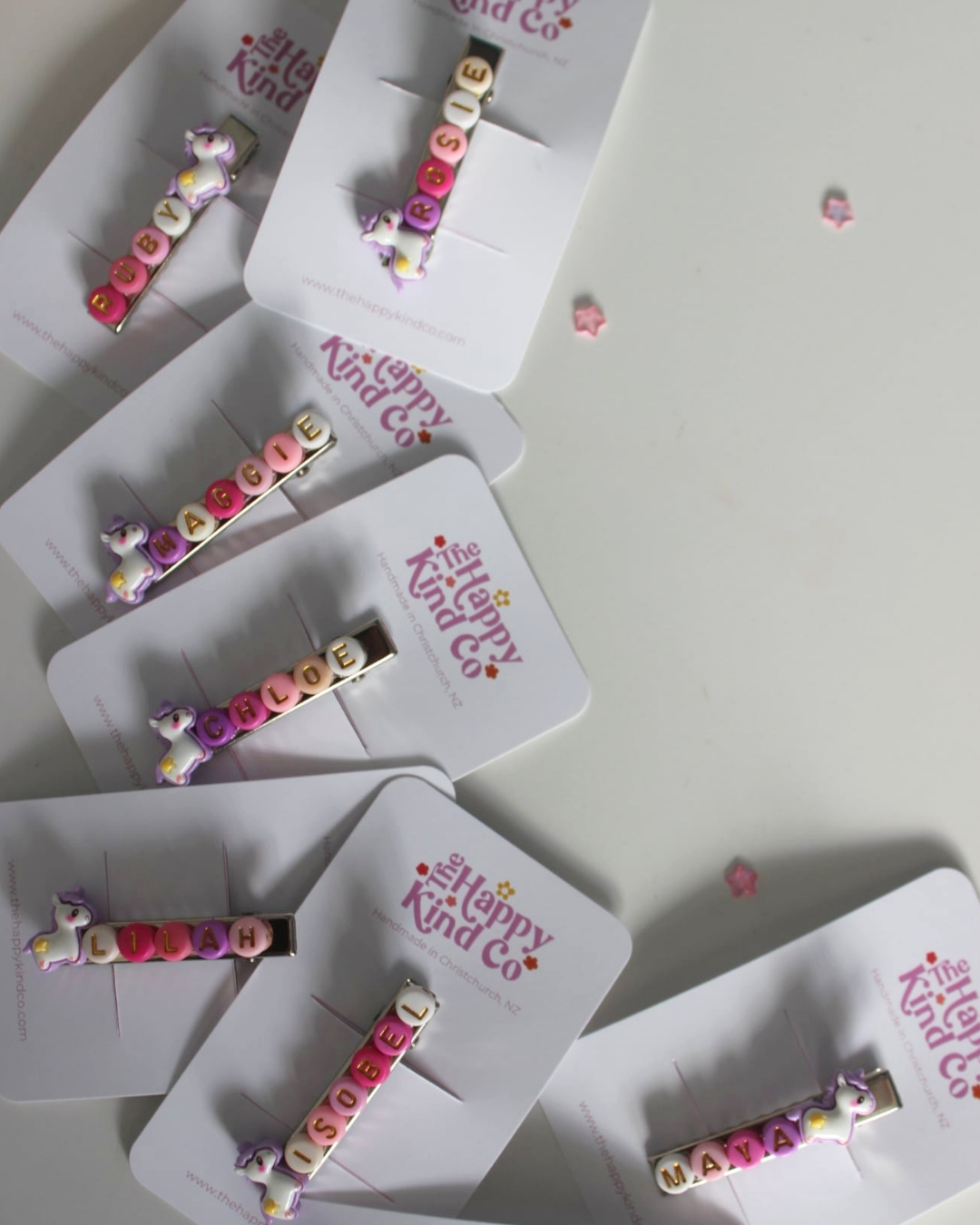 Magical Unicorn Name Clips