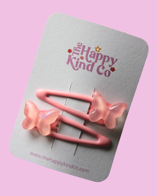 Jelly Butterfly Clips