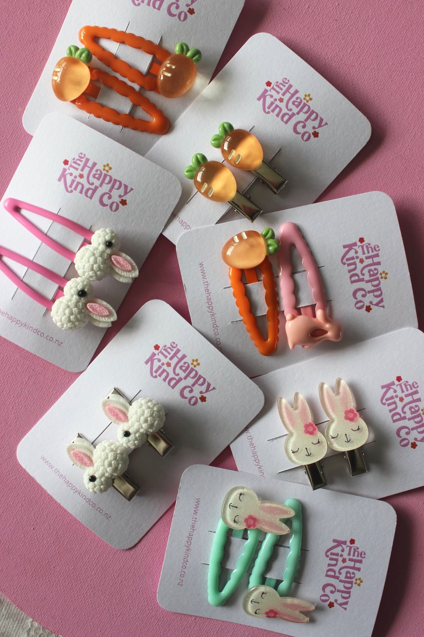 Sleepy Bunny Toddler Clips