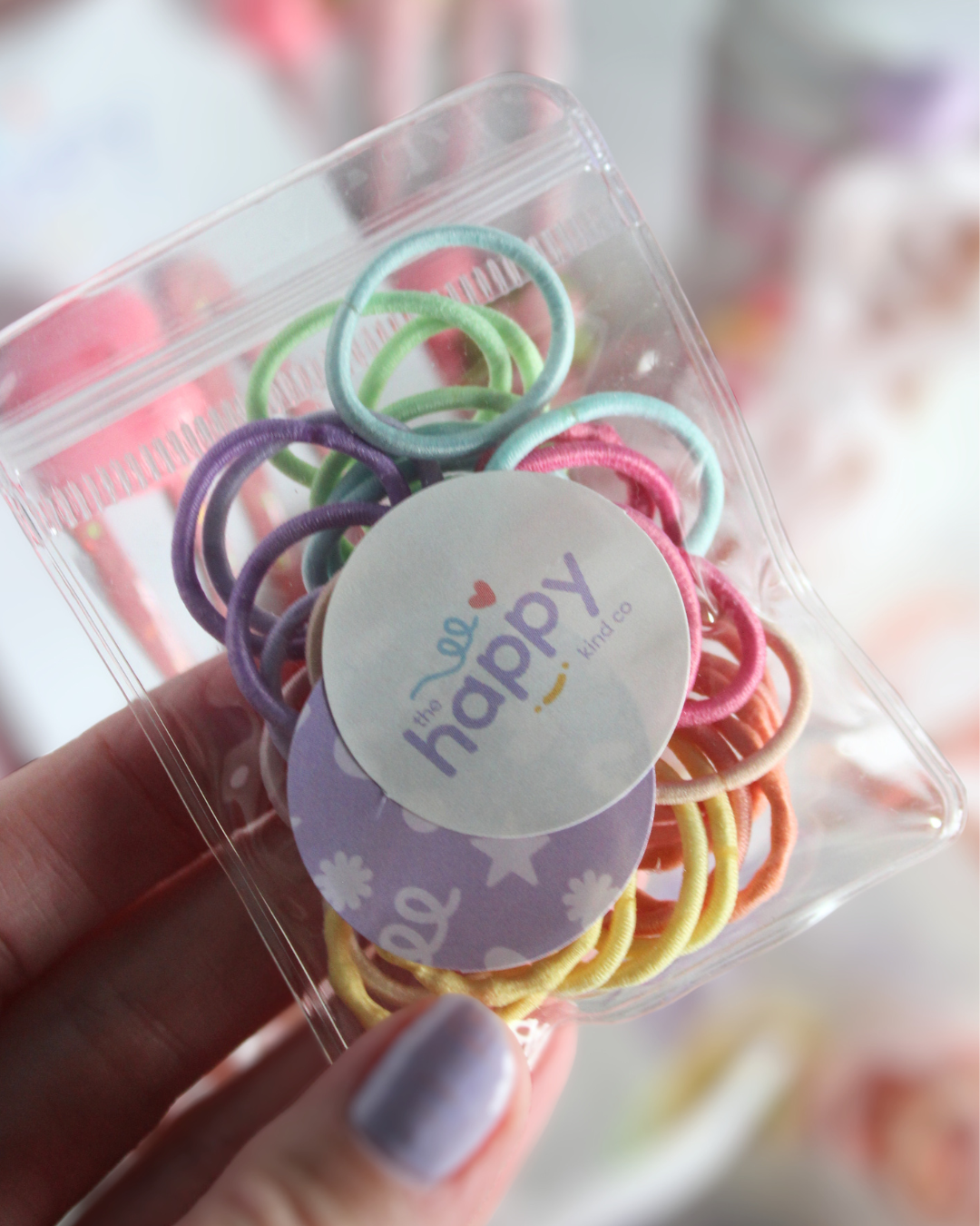 Pastel Party Mini Hairties