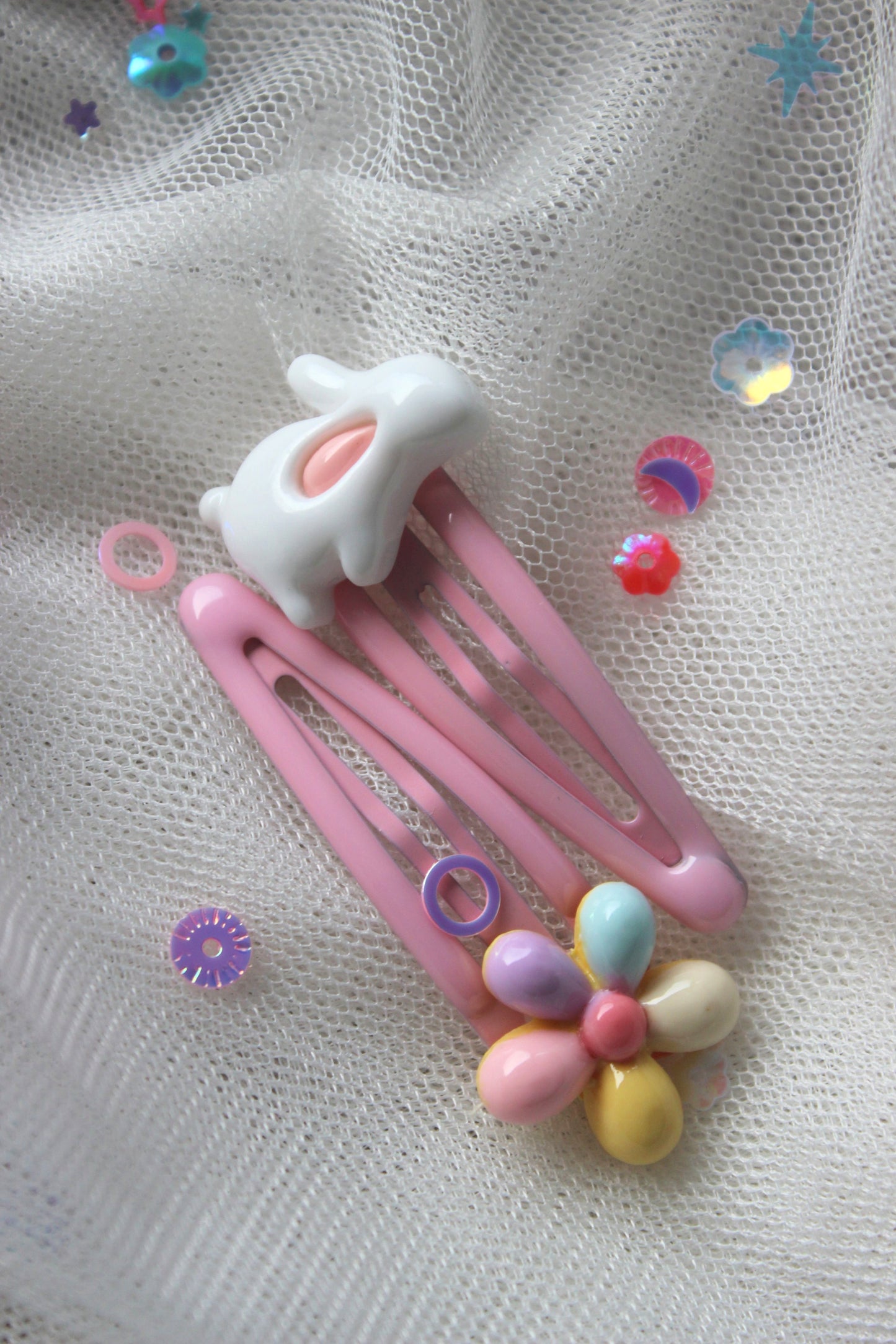 Daisy Bunny Clips