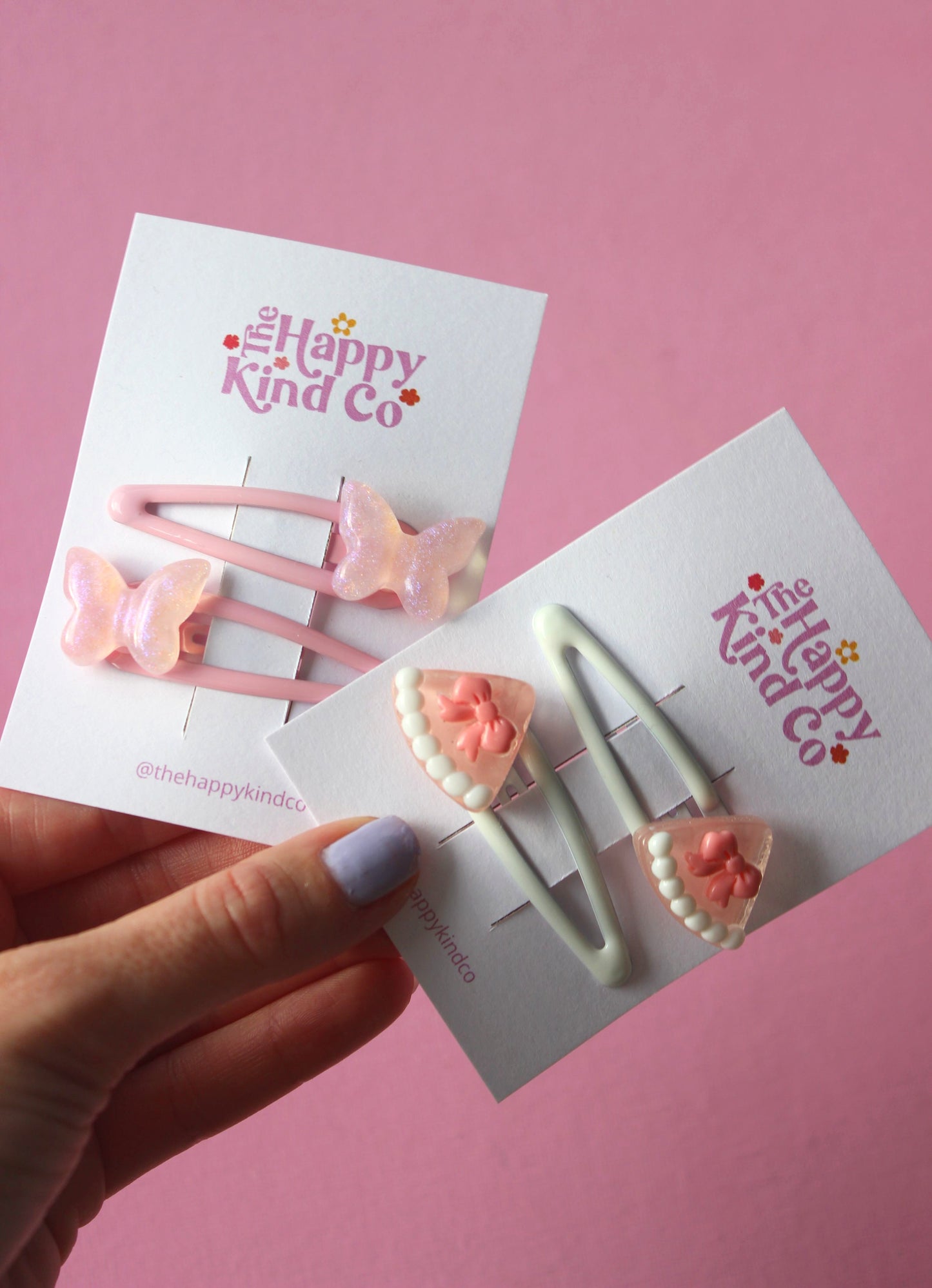 Jelly Butterfly Clips