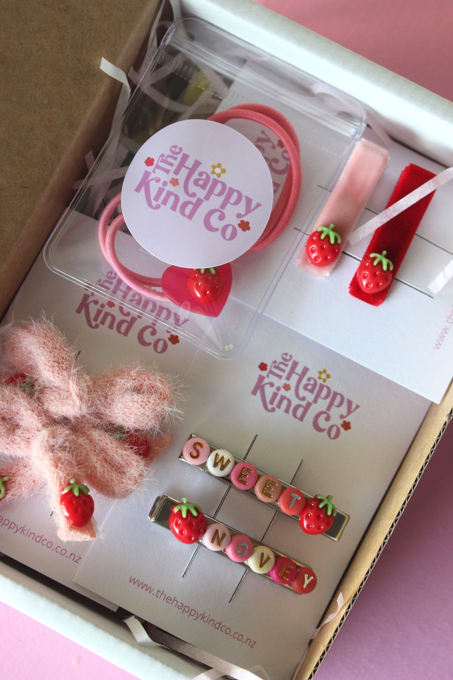 Strawberry Name Clips