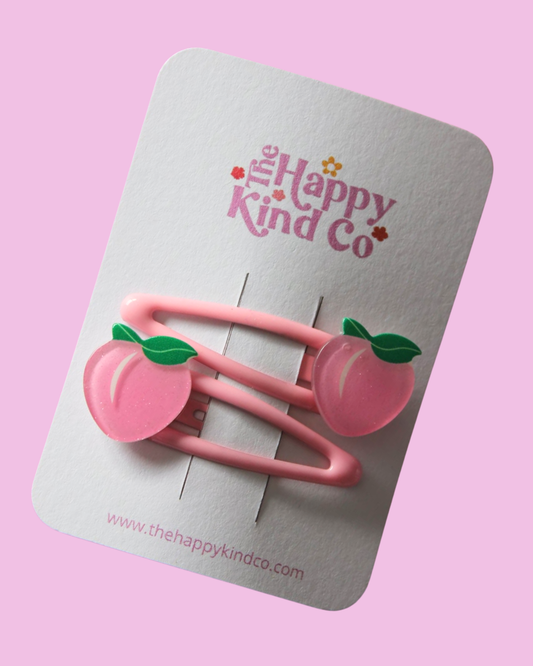 Feeling Peachy Clips 2 Pack
