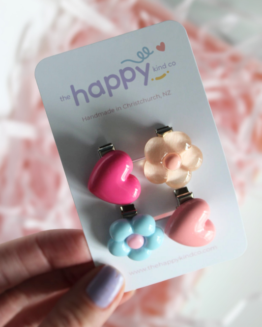 Sweetheart Clip Pops