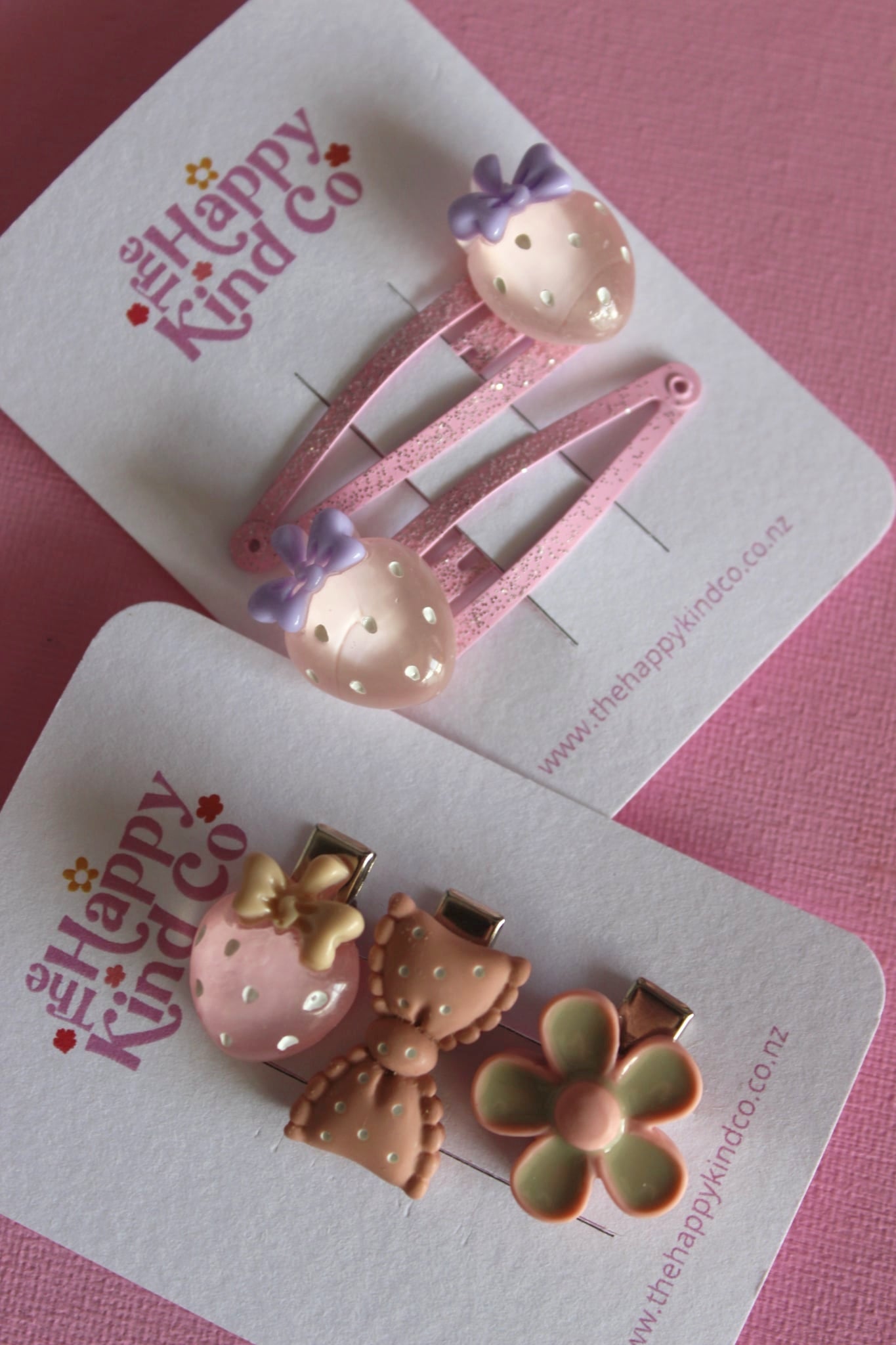 Blush Babe Mini Clips